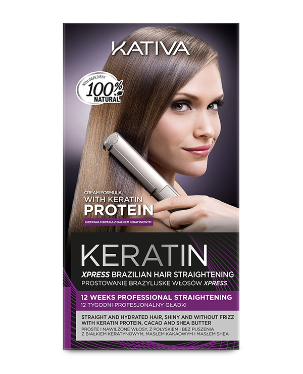 Kativa Keratin Liscio Brasiliano Xpress 3 pz